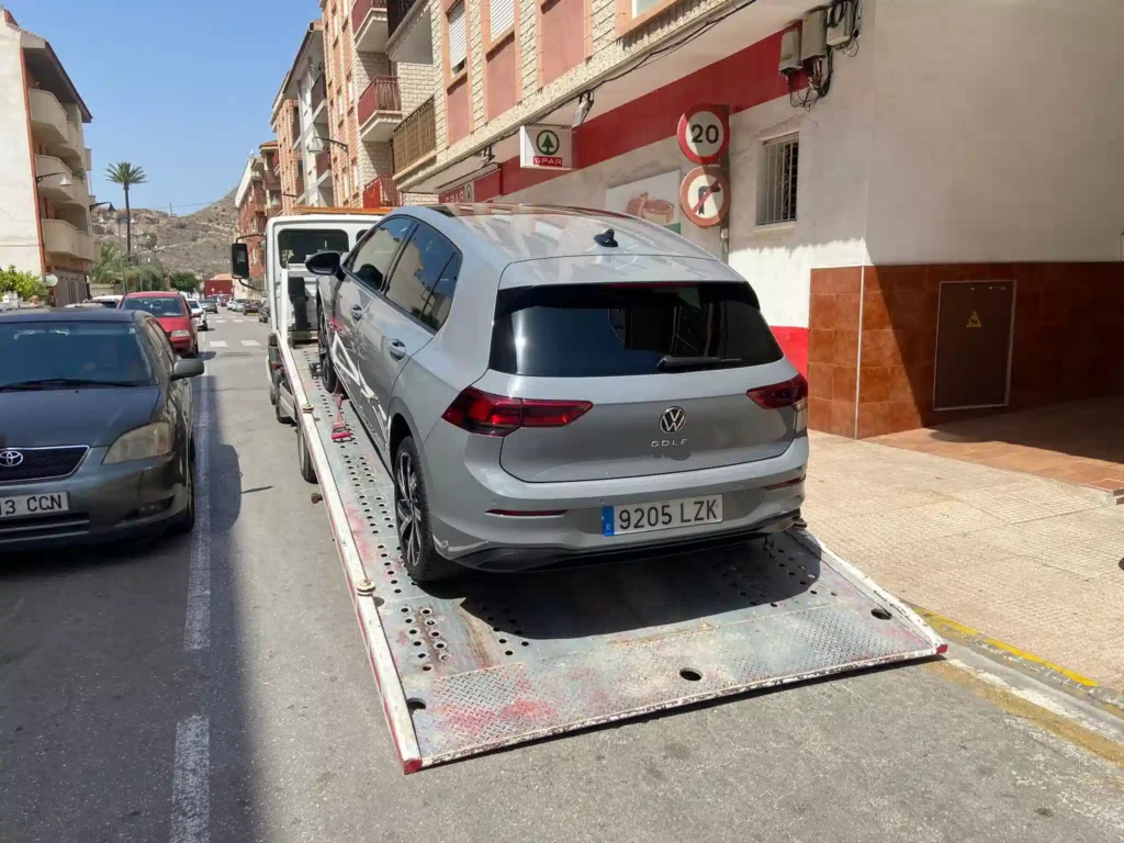 Grúa en Vallirana