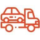 Icono de servicio de grúa particular