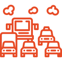 Icono de servicio de grúa para todo tipo de vehículos